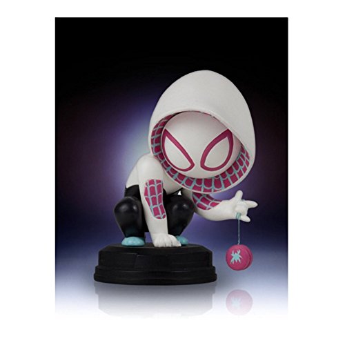 Marvel Comics Spider-Gwen Animated Statue, Full Color, 8 x 2 x 2.5
