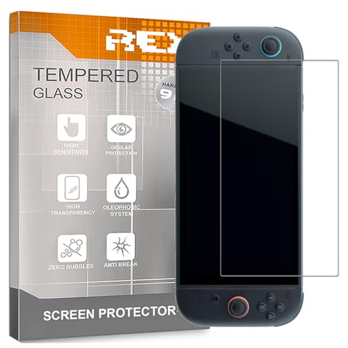 REY Pellicola salvaschermo per Nintendo Switch 2, Pellicole salvaschermo Vetro temperato, di qualità Premium Tablet