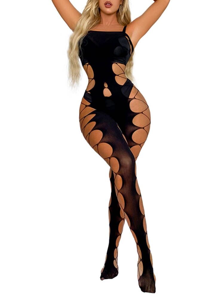 Buitifo Womens Women Bodystocking Bodystocking0008NGB