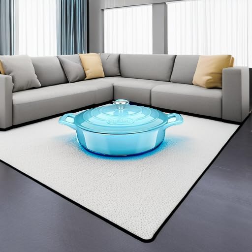 La Cuisine Enameled Cast Iron Dutch Oven Casserole Pot with Lid 6.5 QT 11" /28cm Dia. Internal Matt Black Enamel Coating Gold-Plated SS Lid Handle Oven Safe up to 500° F for bread baking, Cranberry: 3.75 QT Braiser Teal