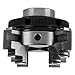 Yctze Yctze 50mm Mini 4 Jaw Reversible SelfCentering Lathe Chuck K02-50 with M14 Thread Mount for Metal and Woodworking