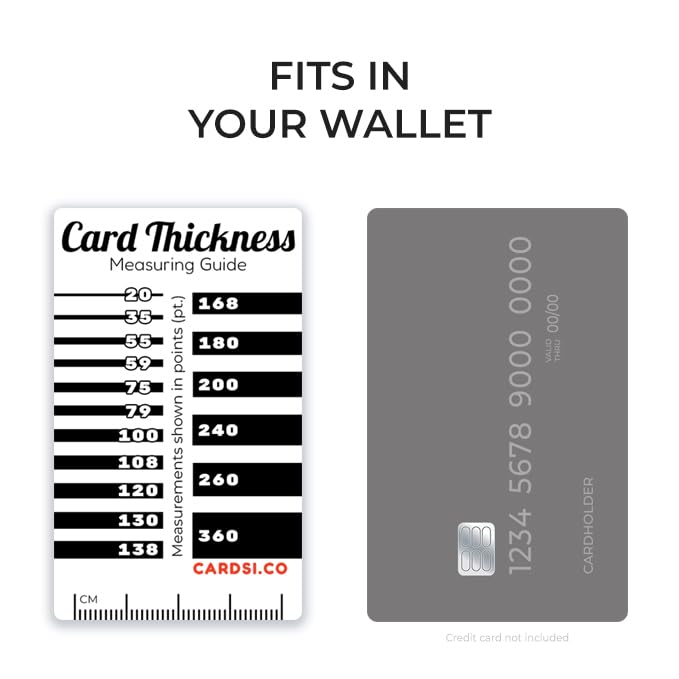 Amazon.co.jp: スポーツカードの厚さ測定とポイントゲージツール