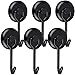 Crochet Aimanté Puissant 14 kg 20D Crochet Magnetique Frigo Noir Néodyme Pivotants Aimant Crochet Magnétique Crochets Aimantés Magnétiques pour Cuisine Torchon Tableau 6pcs?