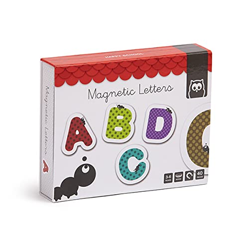 EUREKAKIDS Letras magnéticas 40 Piezas Eurekakids para niños y niñas 80.0 - Juego Educativo - Educativos > Aprendizaje > Pizarras y magnéticos