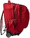JanSport Driver 8 Rolling Backpack - Wheeled Travel Bag with 15-Inch Laptop Sleeve, One Size, Viking Red