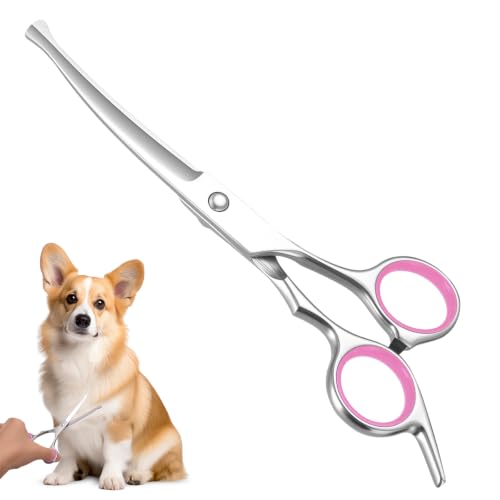 Ciseaux Toilettage Chien Professionnel, Ciseaux Chien Toilettage Courbes