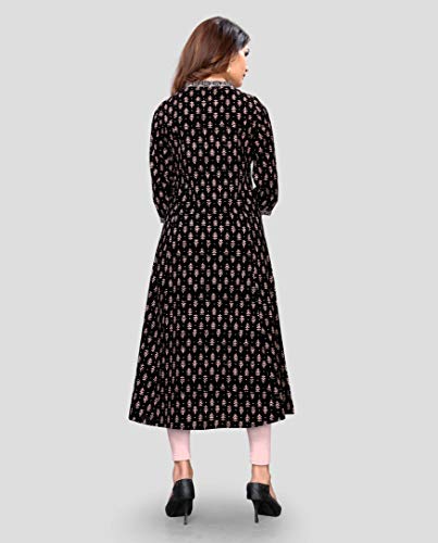 Image of Vbuyz Women Cotton Flared Kurti (VF-KU-356)