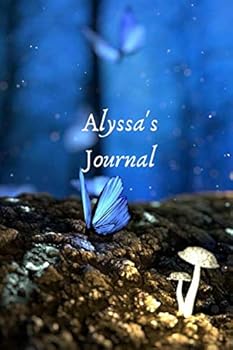 Paperback Alyssa's Journal: Personalized Lined Journal for Alyssa Diary Notebook 100 Pages, 6" x 9" (15.24 x 22.86 cm), Durable Soft Cover Book