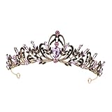 Diadème de mariée : largement utilisé, ce bandeau convient pour un mariage, un anniversaire, des fiançailles, un banquet, une fête, des séances photo, etc.