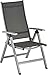 Produktbild Kettler Multipositionssessel Easy 0311501-0000 Gestell: Aluminium silber, Textil-Bespannung: anthrazit Größe ca. 70 x 58 x 110 cm