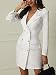 Minetom Mujer Blazer Manga Larga Chaqueta del Traje Mini Vestido Oficina Negocios...