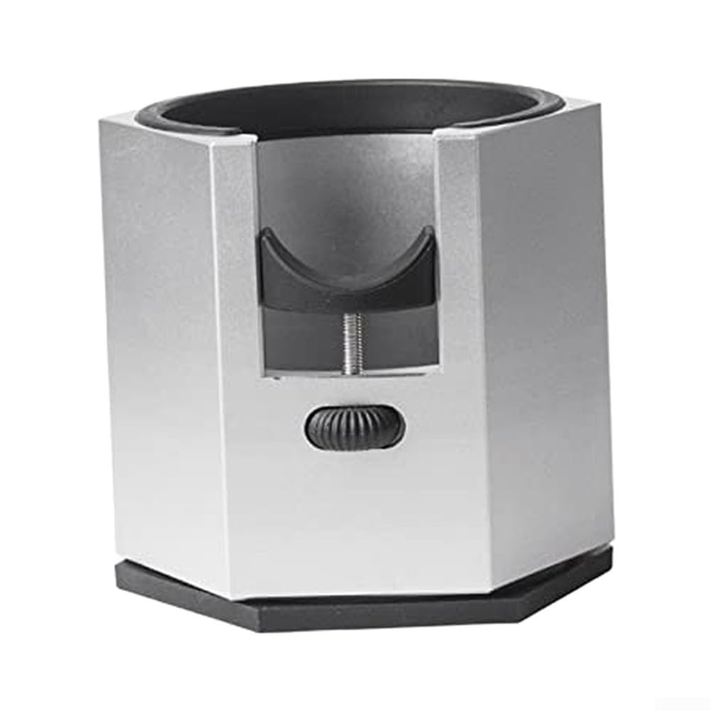 Base Portafiltro per caffè Alluminio 58mm Antiscivolo Base Portafiltro(silver)