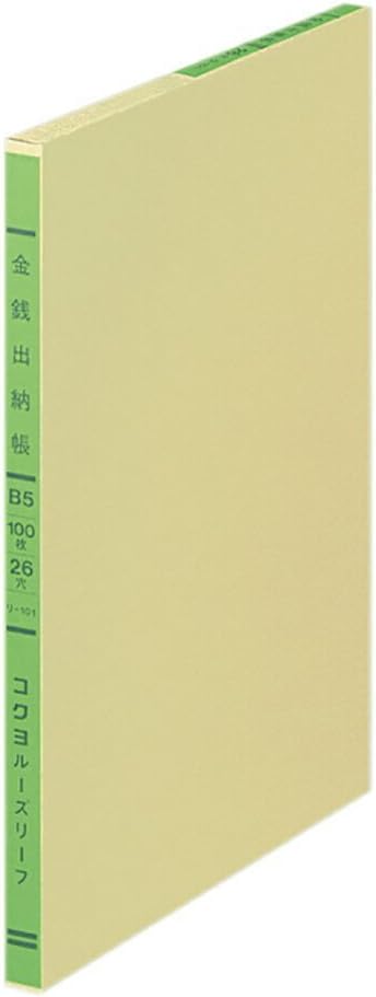 100 sheets B5 without three-color leaf journal book subjects Kokuyo S & T (japan import)