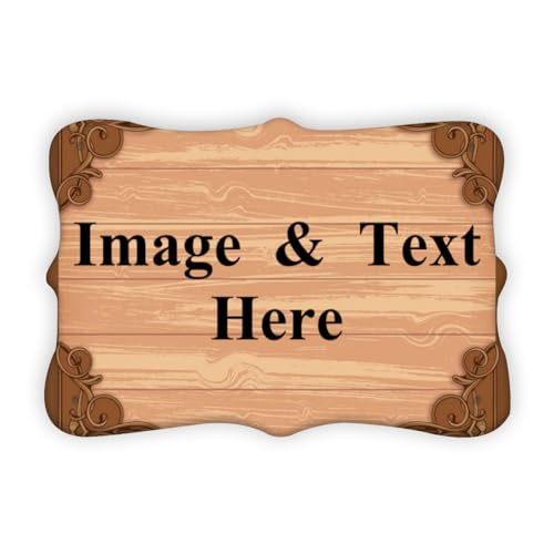 Cartelli in legno personalizzati per decorazioni da parete, targhe in legno con nome personalizzato per la stanza Cartello di benvenuto personalizzato Home Office Decorazioni per matrimoni Regali