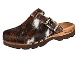 Holzclog Woody Herren Offene Lukas 6911 Natur Fell 6911 braun 371245