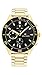 Produktbild Tommy Hilfiger Multi Zifferblatt Quarz Uhr für Herren mit Goldfarben Edelstahlarmband - 1791919