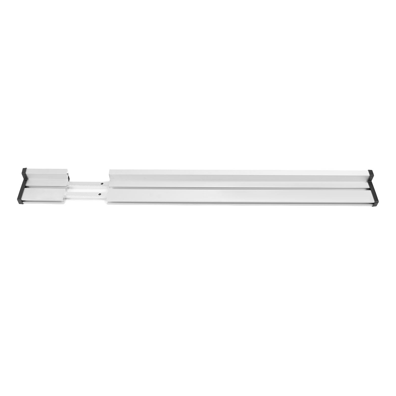 Table Saw Miter Gauge Fence, 700mm to 1060mm Telescoping, T Track Flip Stop Bar - Image 4