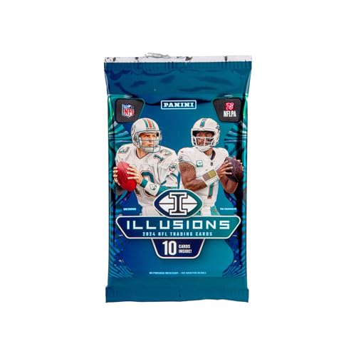 Image of 2024 Panini Illusions Football Trading Cards Mega Box