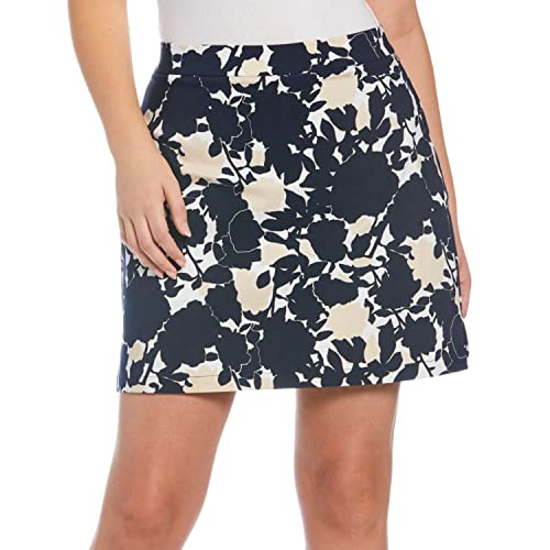 Rafaella Ladies Pull-On Skort In Floral Shadows, S #TOP24