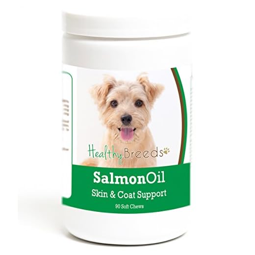Healthy Breeds Norfolk Terrier Salmon Oil Soft Chews 90 Count