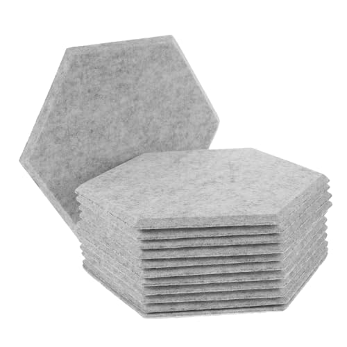 12 piezas paneles acústicos absorbentes para reducción de ruido con estética moderna para casa y estudio miniatura 1