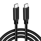 USB 3.2 Type C ケーブル (3m, ブラック) 【20Gbps転送 100w急速充電 4K@60Hz映像出力 PD3.0/QC3.0対応 】タイプc ケーブルスマートフォン/ラップトップ/タブレットなど様々なType-Cデバイスに対応