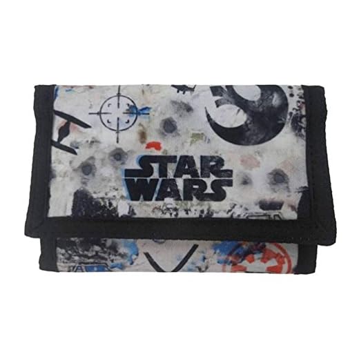 Star Wars Rogue one plånbok myntpåse, 13 cm, svart