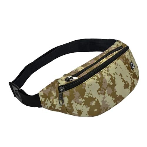 Image of Fanny Packs for Men and Women, Water-Repellent Sports Waist Pack Bag for Travel Hiking Running Hands-free
