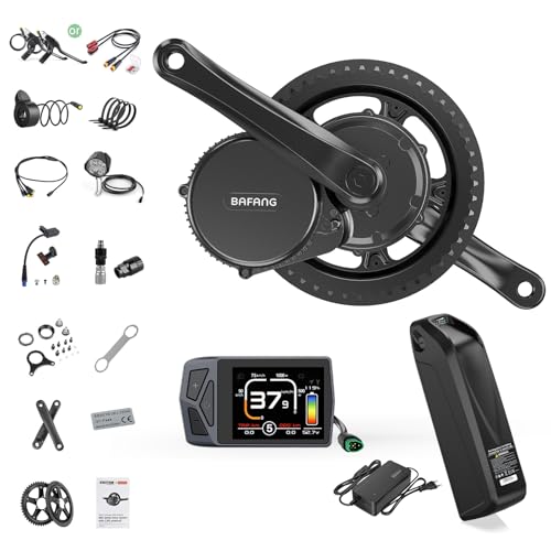 BAFANG BBS02B 500W Motore Centrale 2025 (CAN) Kit Bici Elettrica con Batteria 48V 20Ah e Display EKD01 per MTB/Città BB68-73mm