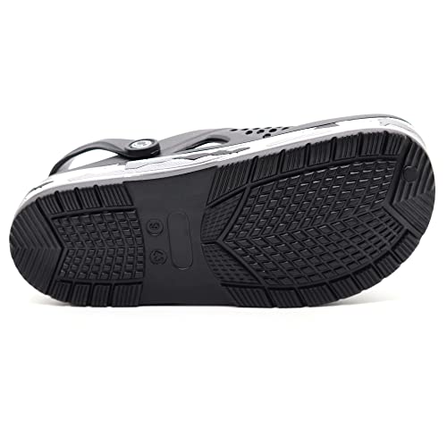 Image of SVAAR Men's Super Stylish Clogs || Sandals with Adjustable Back Strap for Men