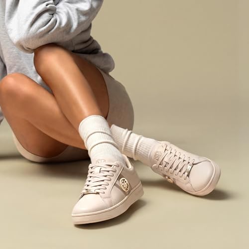 Image of U.S. POLO ASSN. Emery 3.0 Nude Sneakers Shoes with Premium Upper