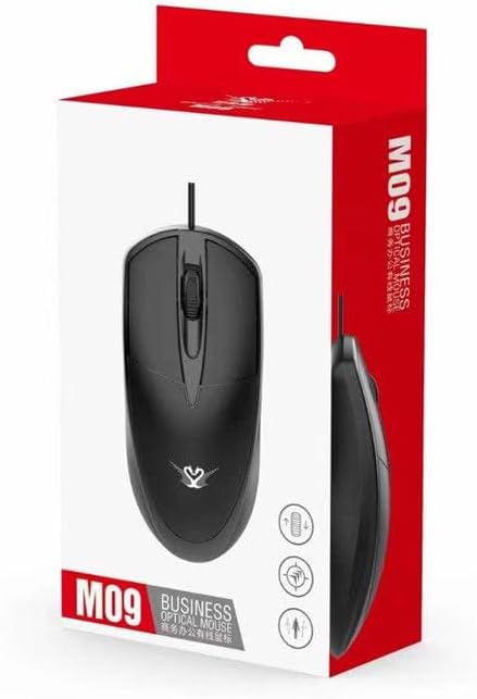 Super Easy to Use Classic USB Small Mouse Wired Universal USB Laptop Desktop Computer Universal Office Plug and Play