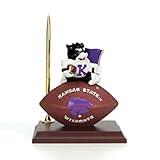 Kansas State Wildcats Mascot Football Clock/Pen