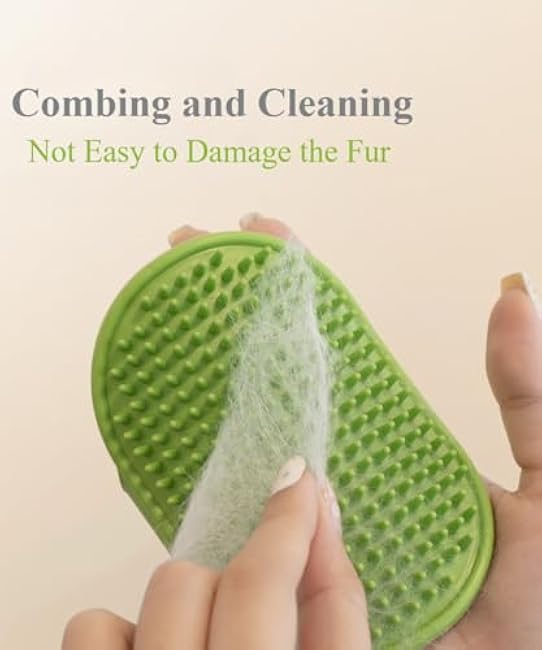 4 Pieces Cat Self Groomer Cat Brushes Silicone Cat Combs for Indoor Cat Corner Cat Face Scratcher Adjustable Cat Massager (Green+Yellow)-wEEu28CB