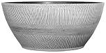 Muddy Hands Ebony Grey Plant Pot Indoor Home Outdoor Garden Bowl Round Plastic Planter (Ebony-Grey-Bowl-10.55-Litre)