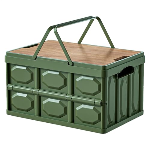 Boîte de rangement de camping avec dessus de table pour optimiser l'espace - 8