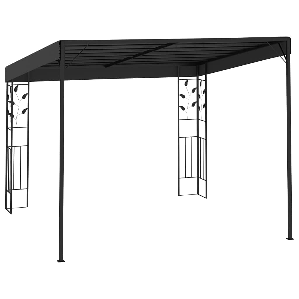 Pawilon ścienny, 3 x 3 x 2,5 m, antracyt