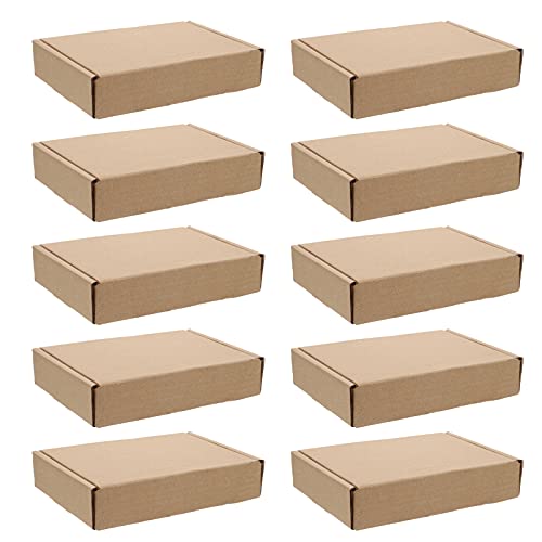 GRIRIW Cajas De Envío De Cartón Ondulado Para Almacenaje y Embalaje Cajas De Paquete Para Envíos y Manualidades
