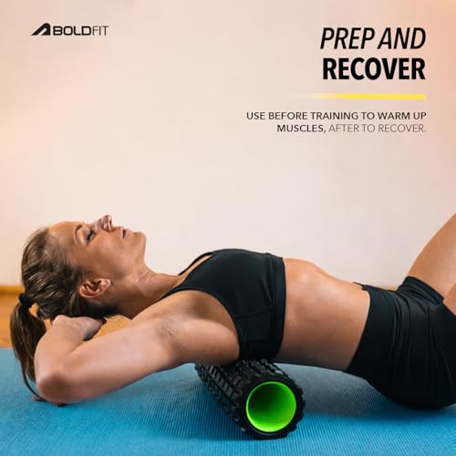 Image of Boldfit Foam Roller For Deep Tissue Massage High Density Foam Rollers Stick For Physical, 1 Count (Pack of 1)