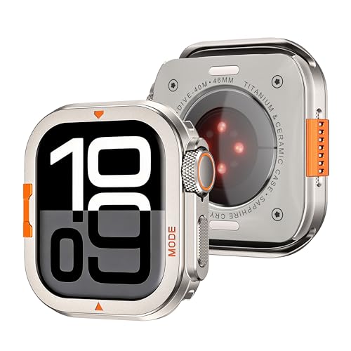 Coque pare-chocs avec coque arrière pour Apple Watch Ultra 49 mm : finie la peur des rayures