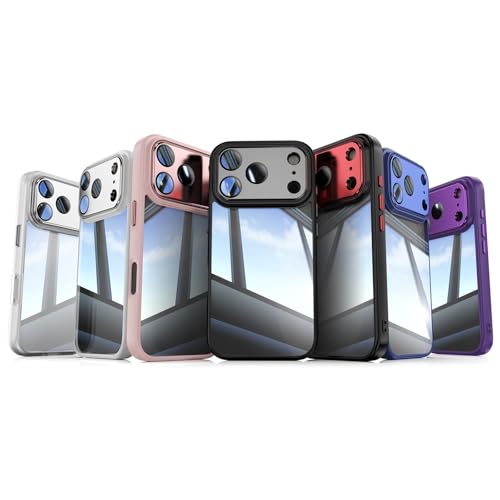 Coque iPhone 17 Pro Max rose antichoc silicone rigide élégante