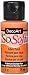 DecoArt SoSoft Fabric Acrylics Paint, 1-Ounce, Cadmium Orange