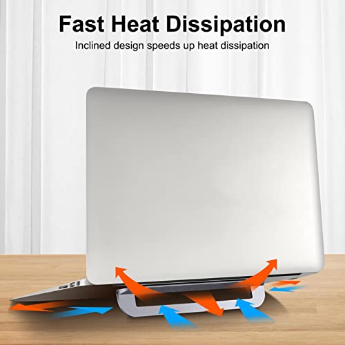 Soporte portátil para laptop ajustable de aluminio miniatura 4