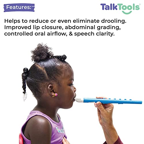 Talktools Horn Kit - Oral Placement Therapy | Improved Lip Closure, Abdominal Grading, Controlled Oral Airflow, & Speech Clarity | Helps To Reduce Or Even Eliminate Drooling #TOP2