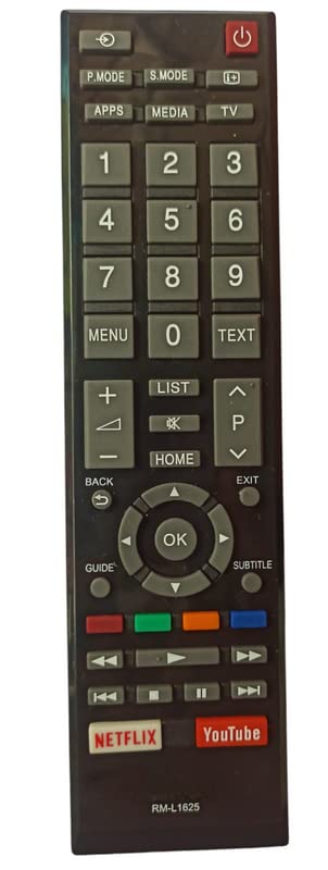 Ehop CT-8547 Compatible Universal Remote Control for Toshiba Smart Tv with YouTube Netflix Function(Works with Almost All Toshiba Smart tvs) (B0C6XZ5S1D) Amazon Price History, Amazon Price Tracker