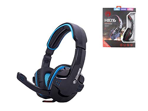 Cuffie Gaming con Cavo e Microfono Bassi profondi