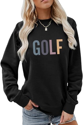 Btacifir Golf Sweatshirt, Game Day Sweater Women Retro Crewneck