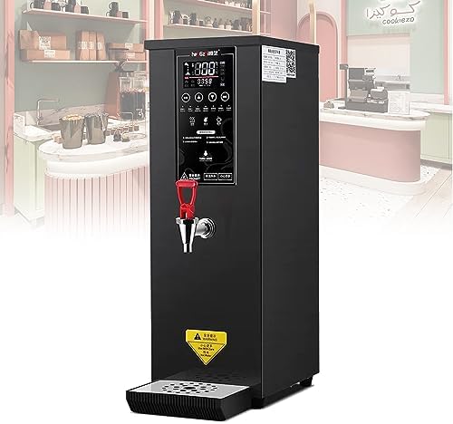 3000W Professional Commercial Electric Hot Water Dispenser with LCD Touch Screen, Built-in Water Purifier, Instant Hot Water Machine for Restaurants, Cafes, and Offices