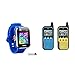 VTech Kidizoom Smart Watch DX2 blau Smartwatch für Kinder Kindersmartwatch & 80-518564 KidiTalkie, Walkietalkie, Mehrfarbig
