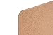 Bi-Office Eco Cork Board Without Frame, Natural Cork Double Sided, Strip 50 x 10 cm